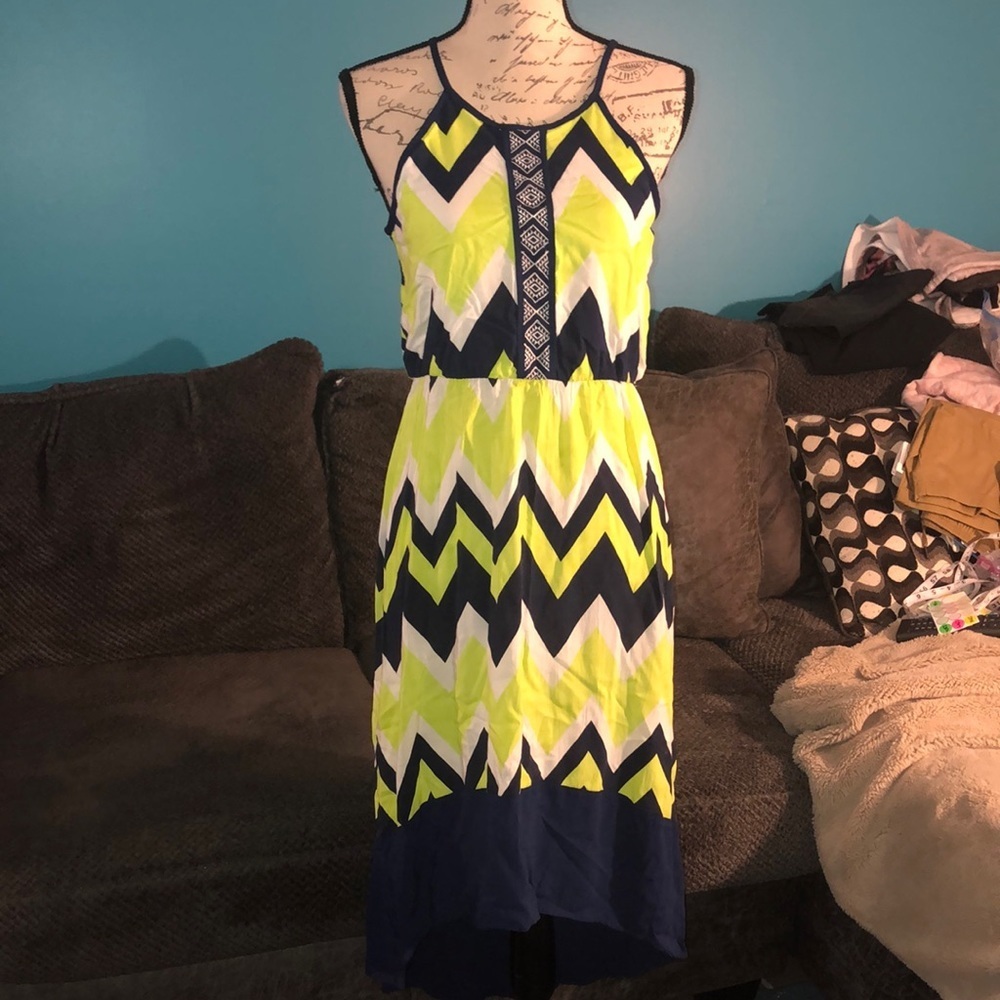 🔹4 for $30 Sequin Hearts Girls High Low Dress, size 16